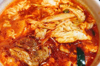 煉火亭元八王子店の口コミ評価評判カルビスープ