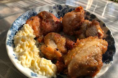 たい焼き　鯛忠の口コミ評価評判唐揚げ