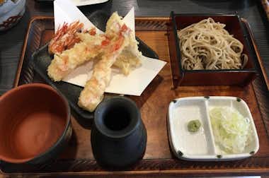 そば処 富よしの口コミ評価評判特上天三色