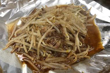 神戸風お好み焼き　光輪（こうりん）の口コミ評価評判豚もやし炒め