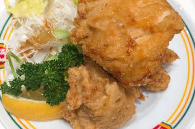 餃子の王将　イーアス高尾店の口コミ評価評判ジャストサイズ唐揚げ