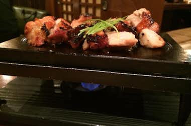 北の台所 おんじきの口コミ評価評判鶏肉の鉄板焼き