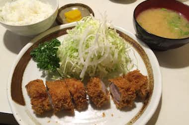 とんかつ　川ばたの口コミ評価評判ヒレカツ定食
