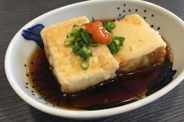 そば処 富よしの口コミ評価評判揚げ出し豆腐