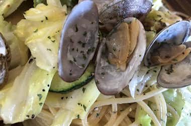 cafe＆bar apego（アペゴ）の口コミ評価評判パスタのアップ