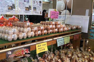 道の駅　八王子滝山内　ファーム滝山の口コミ評価評判たまごコーナー