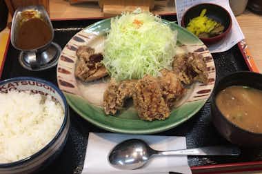 かつさと 八王子平岡町店の口コミ評価評判から揚げ定食