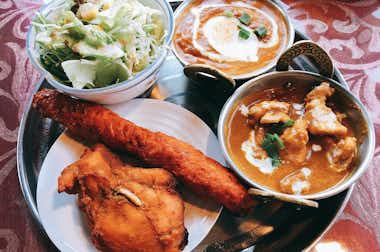 カトマンズ（【旧店名】ダウラギリ）の口コミ評価評判Ｃランチ