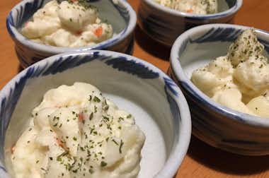居酒屋  エビス西八王子総本店の口コミ評価評判お通しのポテトサラダ