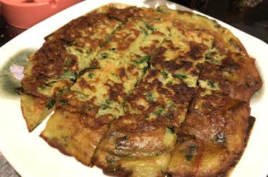 韓国料理 トンキングの口コミ評価評判チジミ