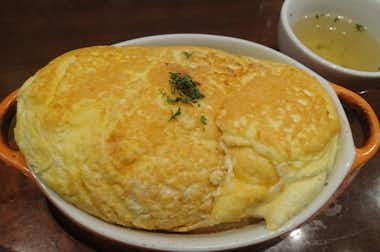 卵と私 セレオ八王子店の口コミ評価評判スフレオムレツドリア アスパラとチキン