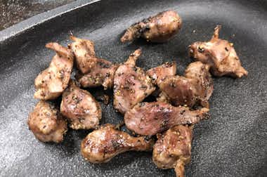 神戸風お好み焼き　光輪（こうりん）の口コミ評価評判トリ砂肝焼