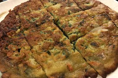 韓国料理 トンキングの口コミ評価評判ニラチヂミ
