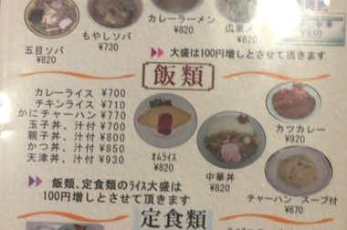 富士屋の口コミ評価評判メニュー