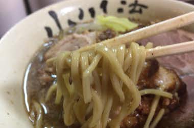 小川流八王子みなみ野店の口コミ評価評判中太麺