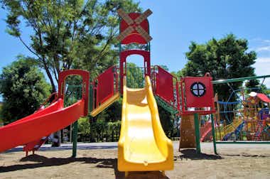 富士森公園の口コミ評価評判アスレチックすべり台