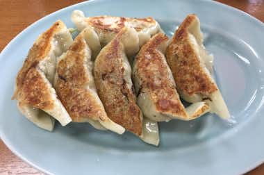 大進亭の口コミ評価評判大ぶりの餃子