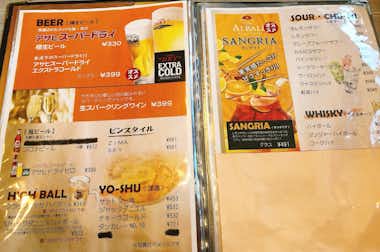 シャルルの口コミ評価評判メニュー