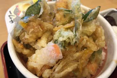 久兵衛屋 八王子めじろ台店の口コミ評価評判ミニ天丼