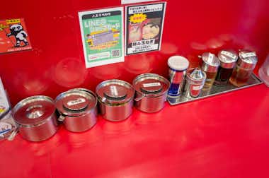 横浜家系ラーメン 八王子大和家の口コミ評価評判調味料