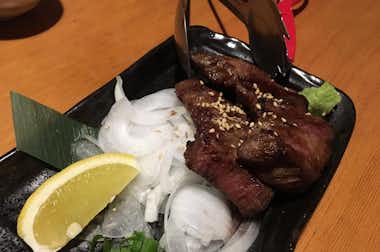 居酒屋  エビス西八王子総本店の口コミ評価評判極厚牛タン炭火焼き