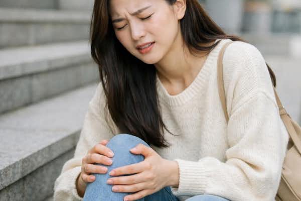 膝の違和感は痛みが出る前に