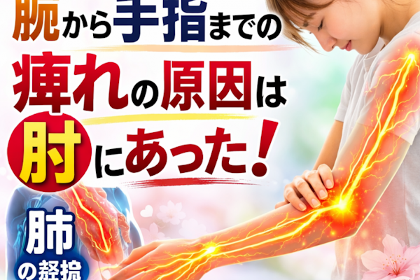 なかなか治らない痺れは肺の経絡