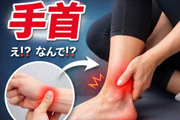 アキレス腱の痛みは手首で治る